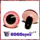1 Pair  Hand Painted Pink Tiger Eyes Cat Eyes Safety Eyes Plastic Eyes